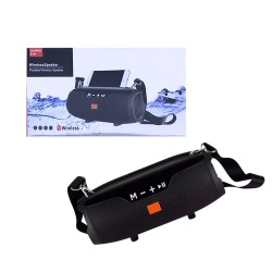 Coluna Sem Fio Portátil Kimiso KMS-E14 Plus Preto